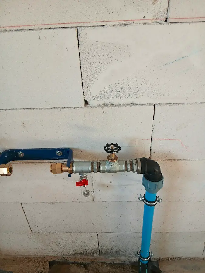 Podłączenie przyłącza wodnego do wodomierza Siedlce - montaż instalacji