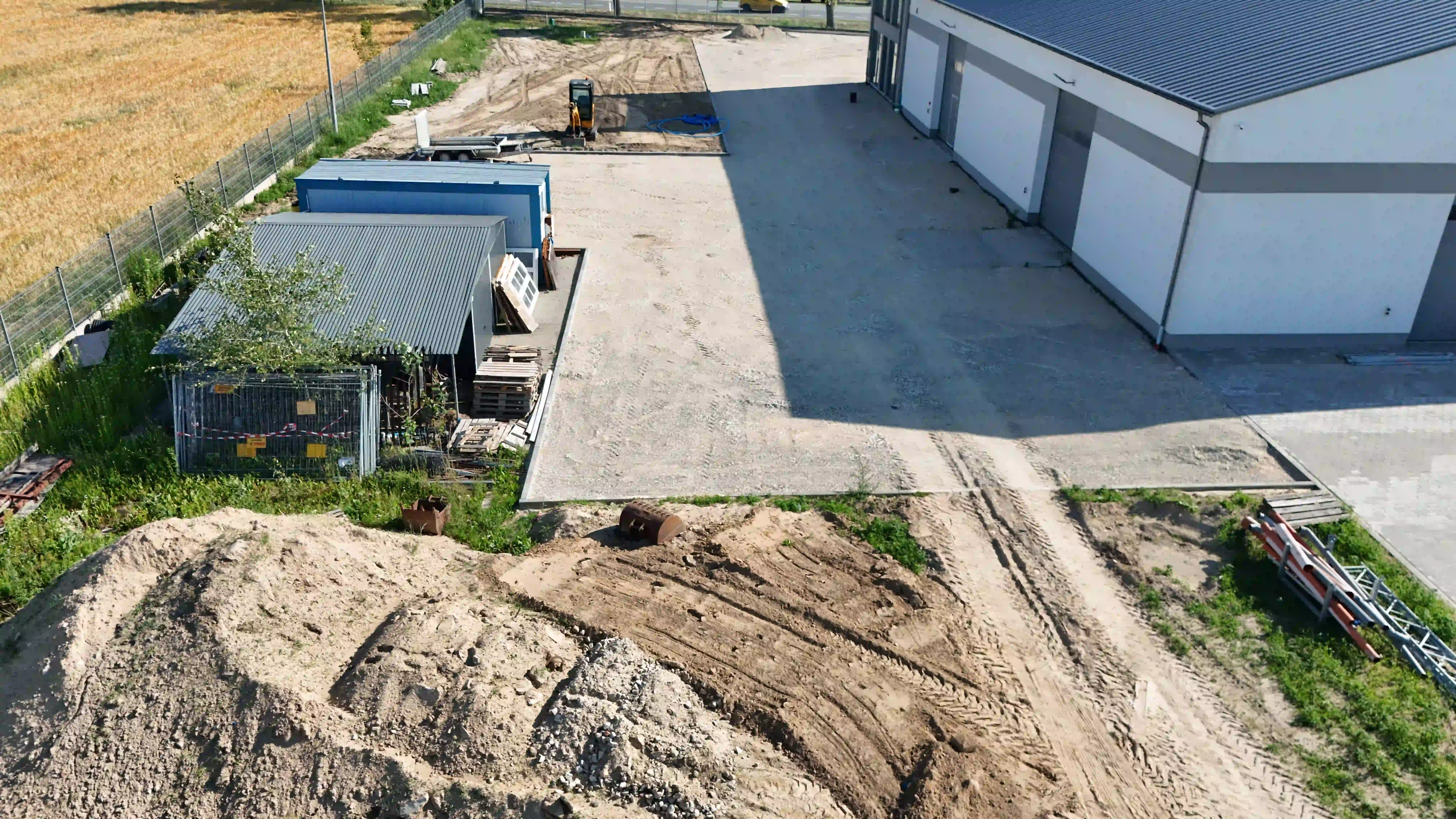 Podbudowa na klińcu 1600m2 pod kostkę brukową Siedlce